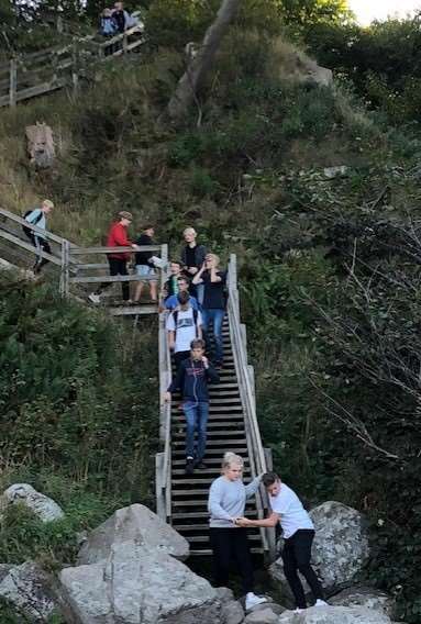 trappen ved helligdomsklipperne